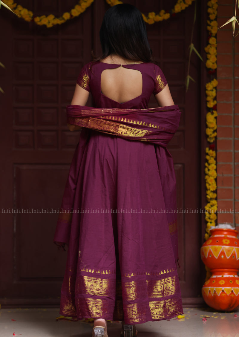 Ishani Wine Anarkali