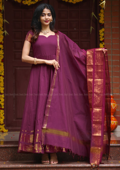 Ishani Wine Anarkali