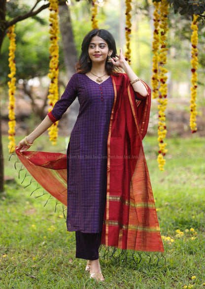 Winefall Vale Salwar Suit